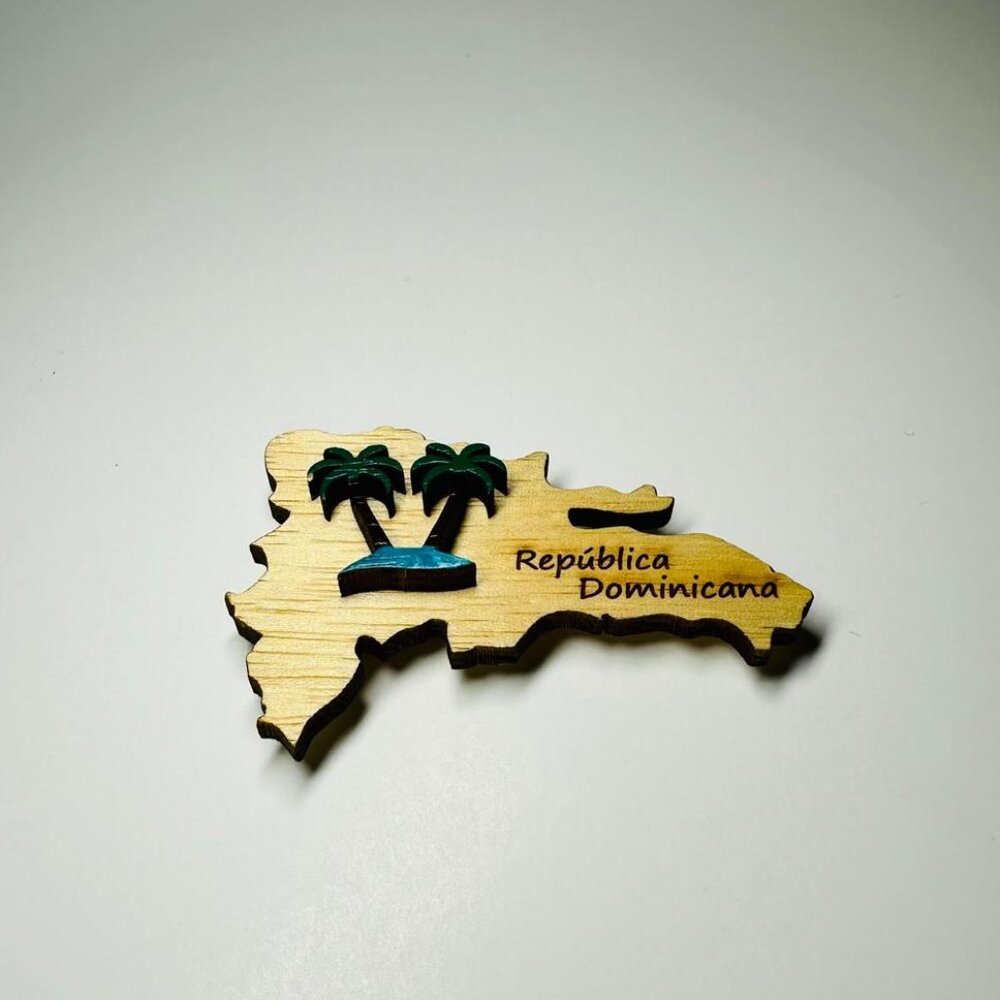 Magnetic map of the Dominican Republic